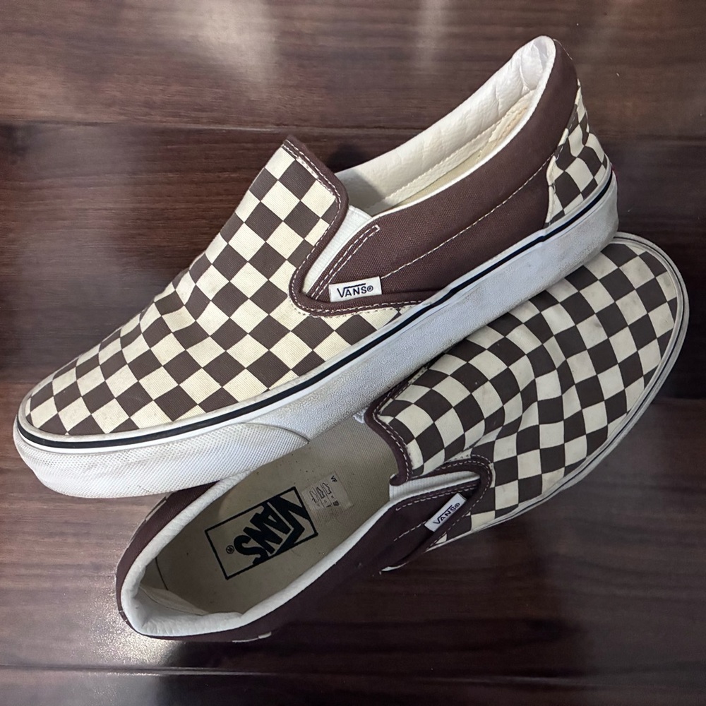 Vans Classic Slip-On Checkerboard Shoe